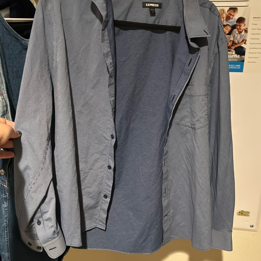 Express button up shirt